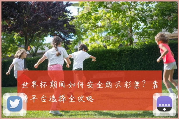 世界杯期间如何安全购买彩票?靠谱平台选择全攻略