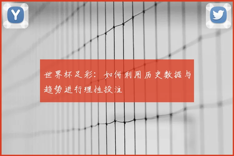 世界杯足彩：如何利用历史数据与趋势进行理性投注